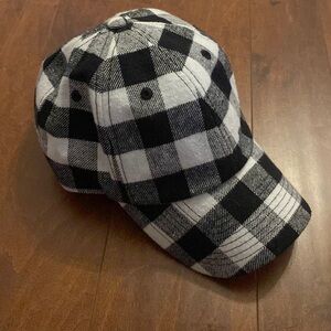 Buffalo Check Baseball Cap Hat